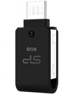  USB Silicon Power Mobile X21 8 GB OTG  (SP008GBUF2X21V1K) 3