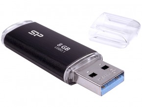  Silicon Power 8GB USB 3.0 Blaze B02 Black (SP008GBUF3B02V1K )