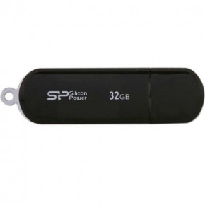  USB Silicon Power Lux Mini 322 32GB Black (SP032GBUF2322V1K)