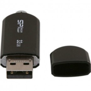  USB Silicon Power Lux Mini 322 32GB Black (SP032GBUF2322V1K) 5