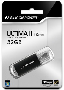  USB Silicon Power Ultima II I-Series 32 GB Black (SP032GBUF2M01V1K)