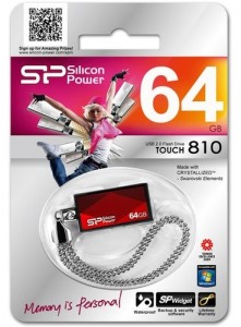  USB Silicon Power Touch 810 64GB Red (SP064GBUF2810V1R) 5