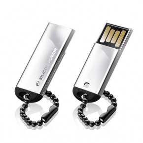  USB Silicon Power Touch 830 16GB Silver (SP016GBUF2830V1S)