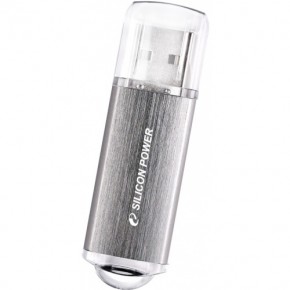  USB Silicon Power Ultima II I-series 32GB Silver (SP032GBUF2M01V1S)