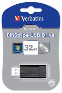  USB Verbatim PinStripe 32GB Black (49064) 6