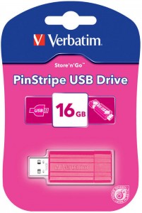  USB Verbatim PinStripe 16GB Pink (49067) 5