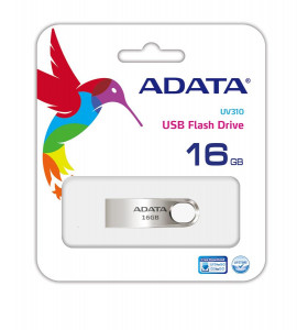  USB A-Data 16GB UV310 Metal Silver (AUV310-16G-RGD)