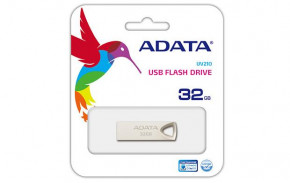   A-Data 32GB USB 2.0 UV210 Metal Silver (AUV210-32G-RGD) (1)