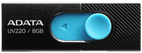  ADATA 8GB USB 2.0 (AUV220-8G-RBKBL)