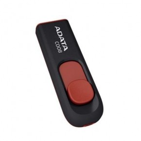  USB A-Data C008 8GB Black/Red (AC008-8G-RKD)