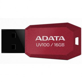  USB A-Data 16Gb UV100 Red USB 2.0 (AUV100-16G-RRD)