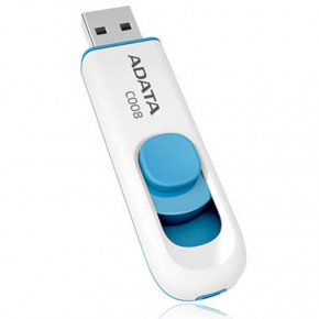 USB  A-Data C008 8Gb White/blue USB 2.0   