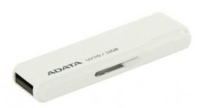  USB A-Data UV110 32GB White (AUV110-32G-RWH)