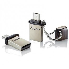 USB  Apacer 32GB AH175 OTG (AP32GAH175B-1) 3