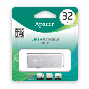  USB Apacer AH33A 32GBMetal silver 4