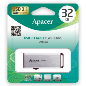  USB Apacer AH35A 32 GB USB 3.1 Silver 6