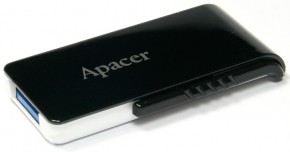  USB Apacer AH350 16GB Black USB 3.0 (AP16GAH350B-1) 3