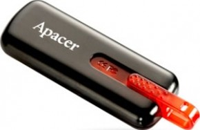  USB Apacer AH326 32GB Black USB 2.0 (AP32GAH326B-1)