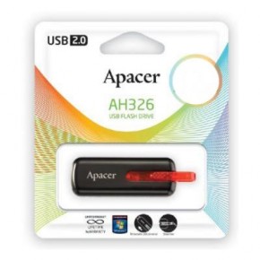  Apacer 64GB AH326 Black RP (AP64GAH326B-1) 8