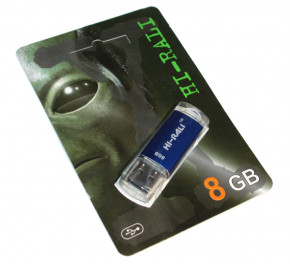 - HI-RALI 8GB Rocket series Blue (HI-8GBVCBL)