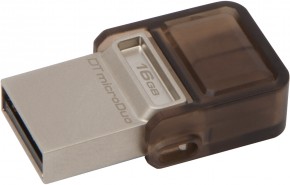  USB/microUSB Kingston DT microDuo 16GB (DTDUO/16GB)