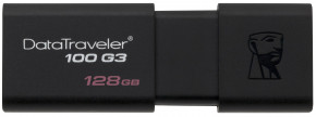  USB Kingston DataTraveler 100 G3 USB 3.0 128Gb Black