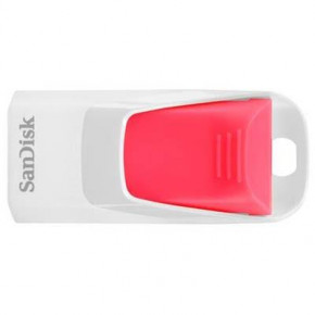 - USB Sandisk 16Gb Cruzer Edge White-Pink (SDCZ51W-016G-B35P)