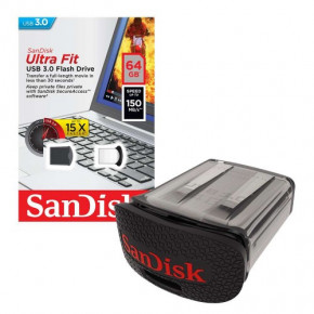  USB SanDisk 64GB Cruzer Fit Ultra (SDCZ43-064G-GAM46) 3