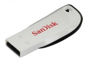  Sandisk Cruzer Blade 16GB White