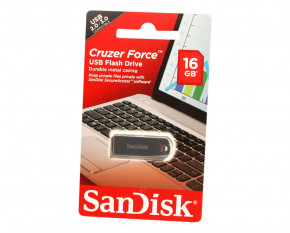  USB Sandisk Cruzer Force 16Gb Metal    3