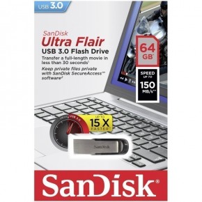  USB SanDisk Flair 64GB (SDCZ73-064G-G46) 5