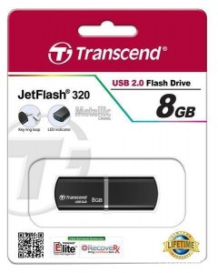  USB Transcend JetFlash 320 8GB (TS8GJF320K) 5