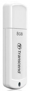 USB  Transcend JetFlash 370 8Gb White (TS8GJF370_NL)