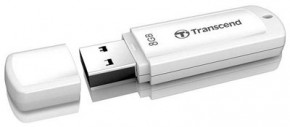 USB  Transcend JetFlash 370 8Gb White (TS8GJF370_NL) 3