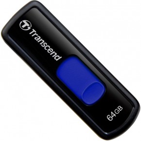  USB Transcend JetFlash 500 64GB Black (TS64GJF500)