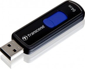  USB Transcend JetFlash 500 64GB Black (TS64GJF500) 3