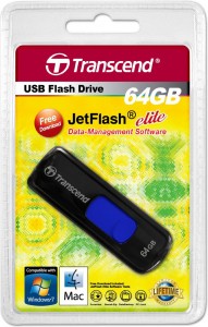  USB Transcend JetFlash 500 64GB Black (TS64GJF500) 4