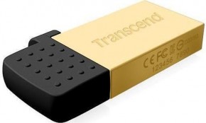  USB Transcend JetFlash OTG 380 16GB Gold (TS16GJF380G)