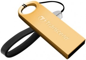  Transcend USB 3.0 16GB Jetflash 710 Golden Plating (TS16GJF710G)