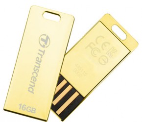  USB Transcend JetFlash T3G 16GB Golden (TS16GJFT3G) 3