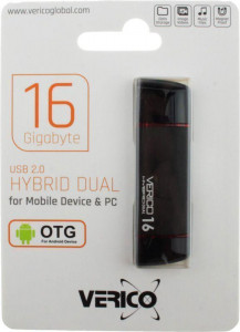 - Verico Hybrid Dual OTG USB 16Gb Black 3