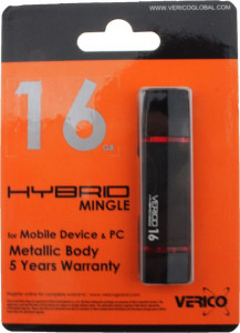  Verico Hybrid Mingle OTG USB 16Gb Black 4