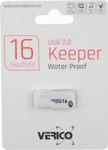  USB Verico Keeper USB 16 Gb White Black 3