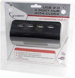 USB HUB Gembird UHB-CT08 USB 2.0   3