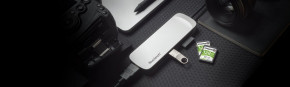 USB  Kingston Nucleum USB-C (C-HUBC1-SR-EN) 8