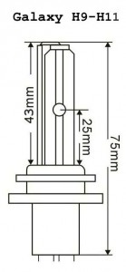   Fantom FT Bulb H11 35W 5000K 5