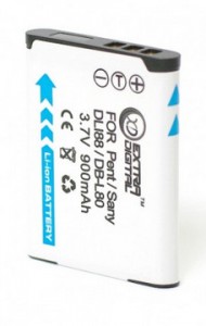  Extradigital  Sanyo DB-L80, Li-ion, 900 mAh