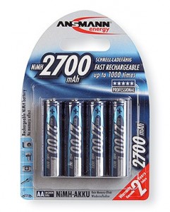  Ansmann AA 2700 mAh 4