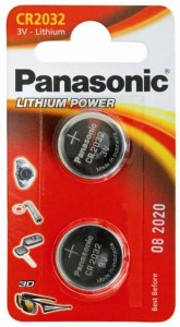  Panasonic CR 2032 BLI 2 Lithium