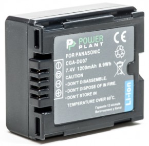  PowerPlant  Panasonic VW-VBD070, CGA-DU07